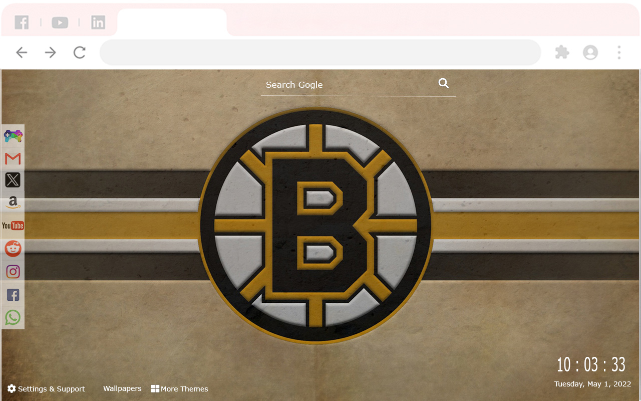 Boston Bruins New Tab Extension chrome谷歌浏览器插件_扩展第4张截图