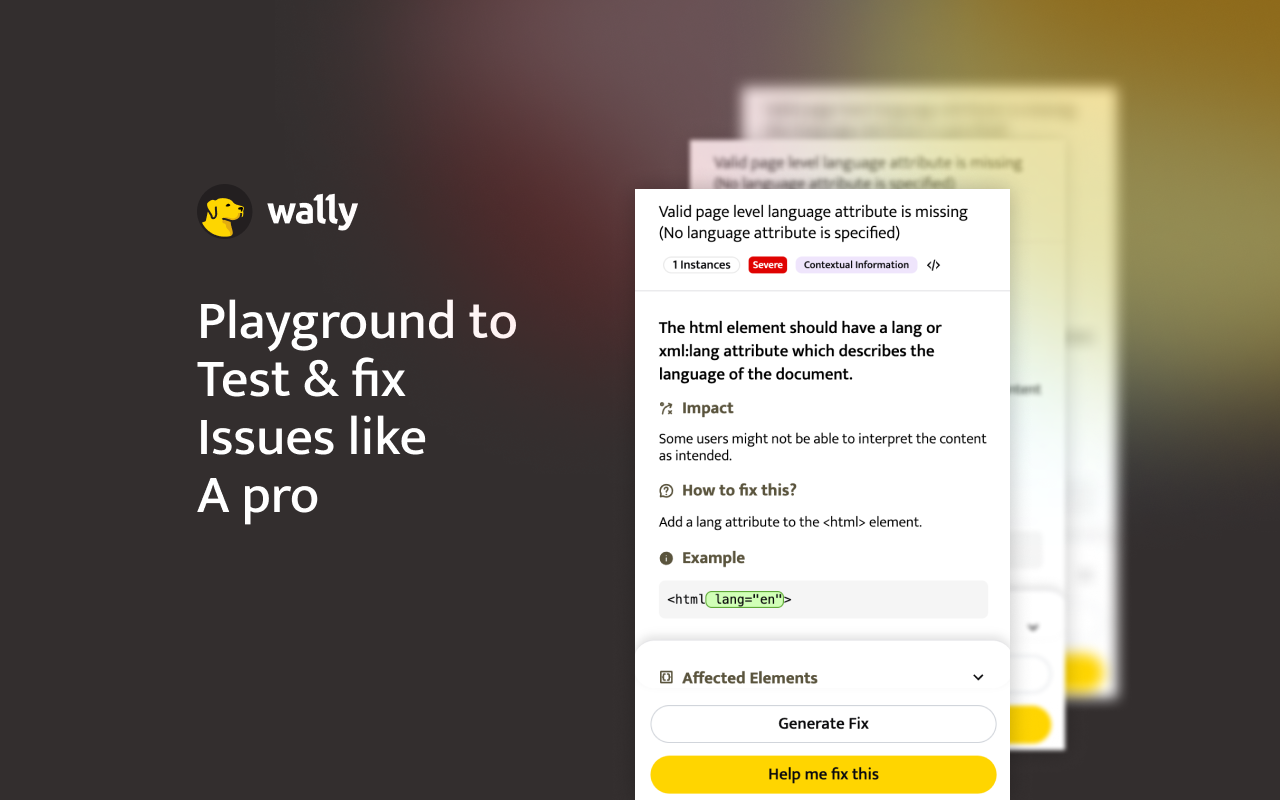 WAX: Wally Accessibility ADA/WCAG Compliance Checker and Fixer chrome谷歌浏览器插件_扩展第3张截图