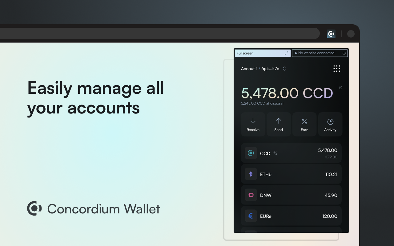 Concordium Wallet chrome谷歌浏览器插件_扩展第1张截图