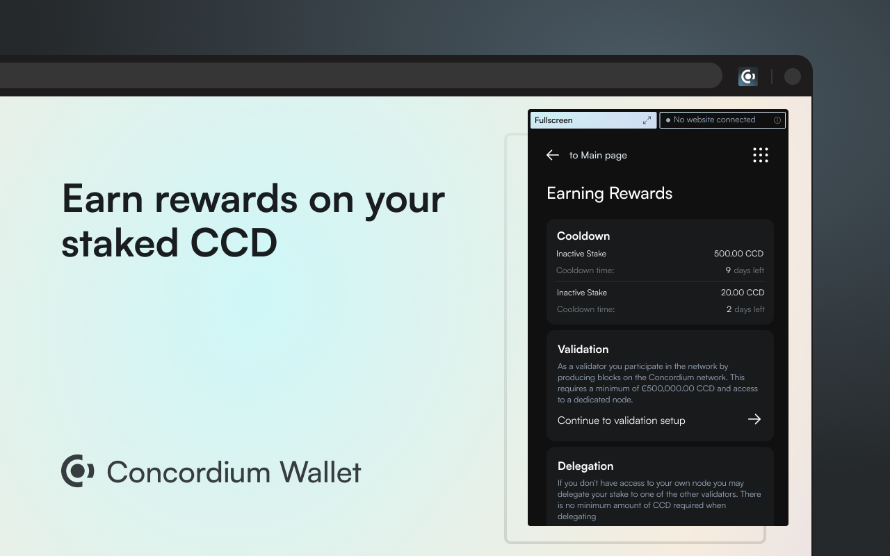 Concordium Wallet chrome谷歌浏览器插件_扩展第3张截图