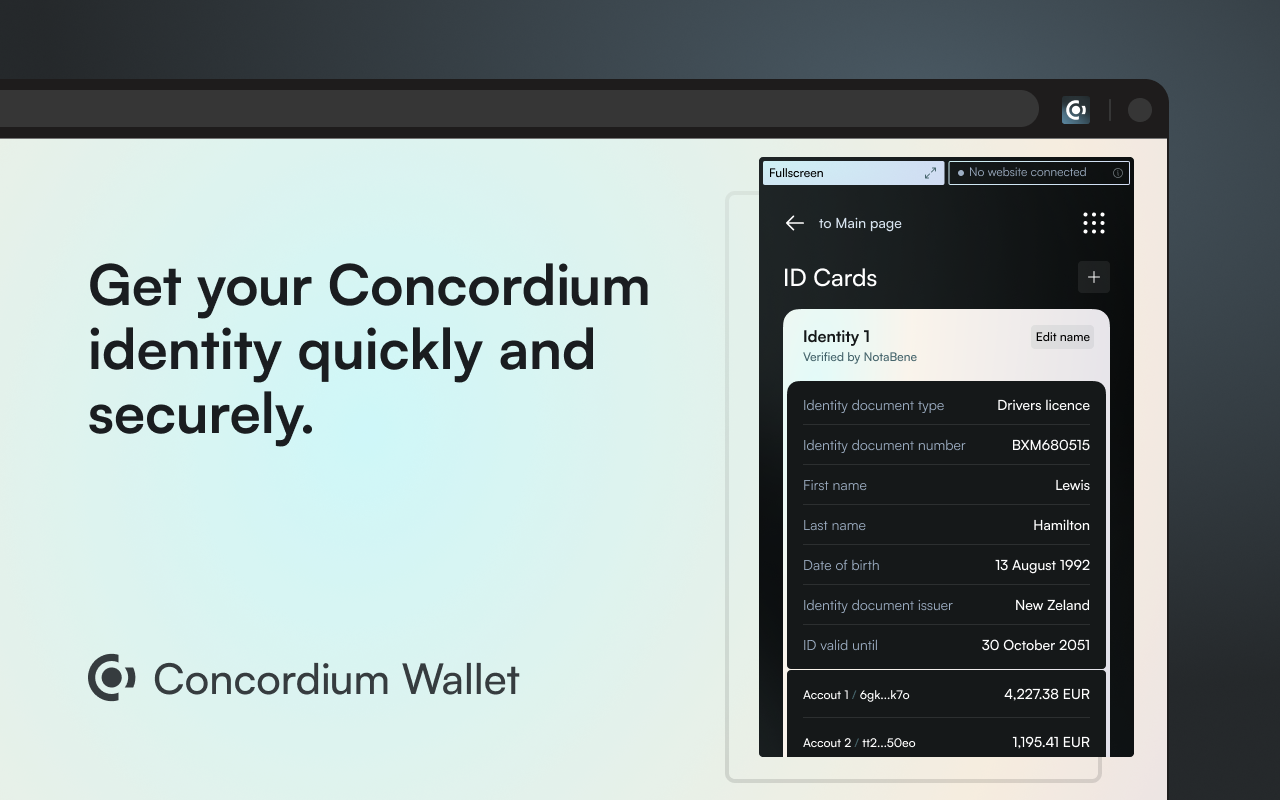 Concordium Wallet chrome谷歌浏览器插件_扩展第4张截图
