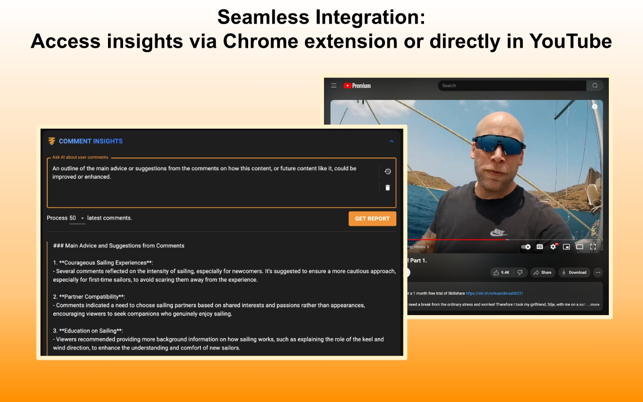Comment Insights: Interactive AI-Powered YouTube Comment Analyzer chrome谷歌浏览器插件_扩展第4张截图