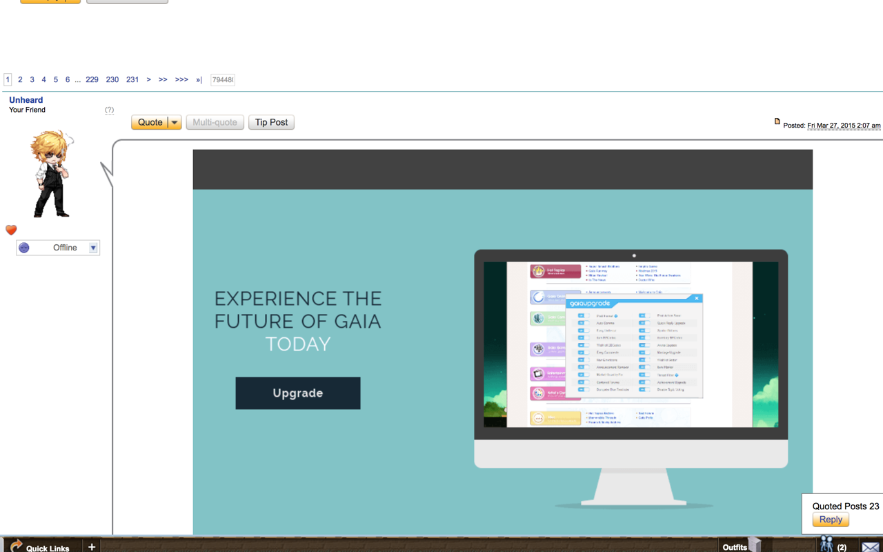 GaiaUpgrade chrome谷歌浏览器插件_扩展第2张截图