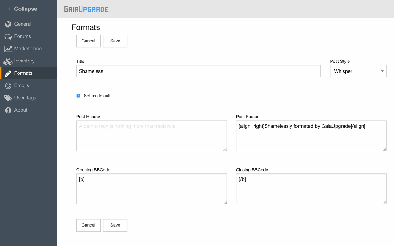 GaiaUpgrade chrome谷歌浏览器插件_扩展第4张截图