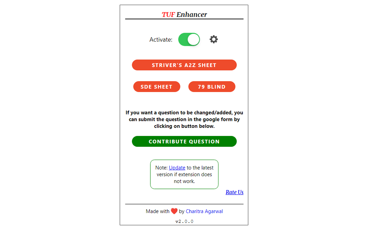 TUF Enhancer chrome谷歌浏览器插件_扩展第4张截图