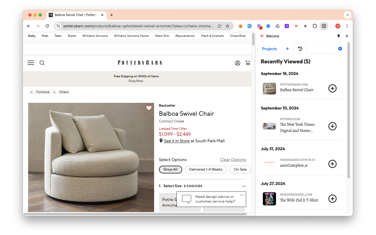 Wecora chrome谷歌浏览器插件_扩展第1张截图