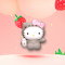 Hello Kitty Strawberry Live Wallpaper LOGO 图标