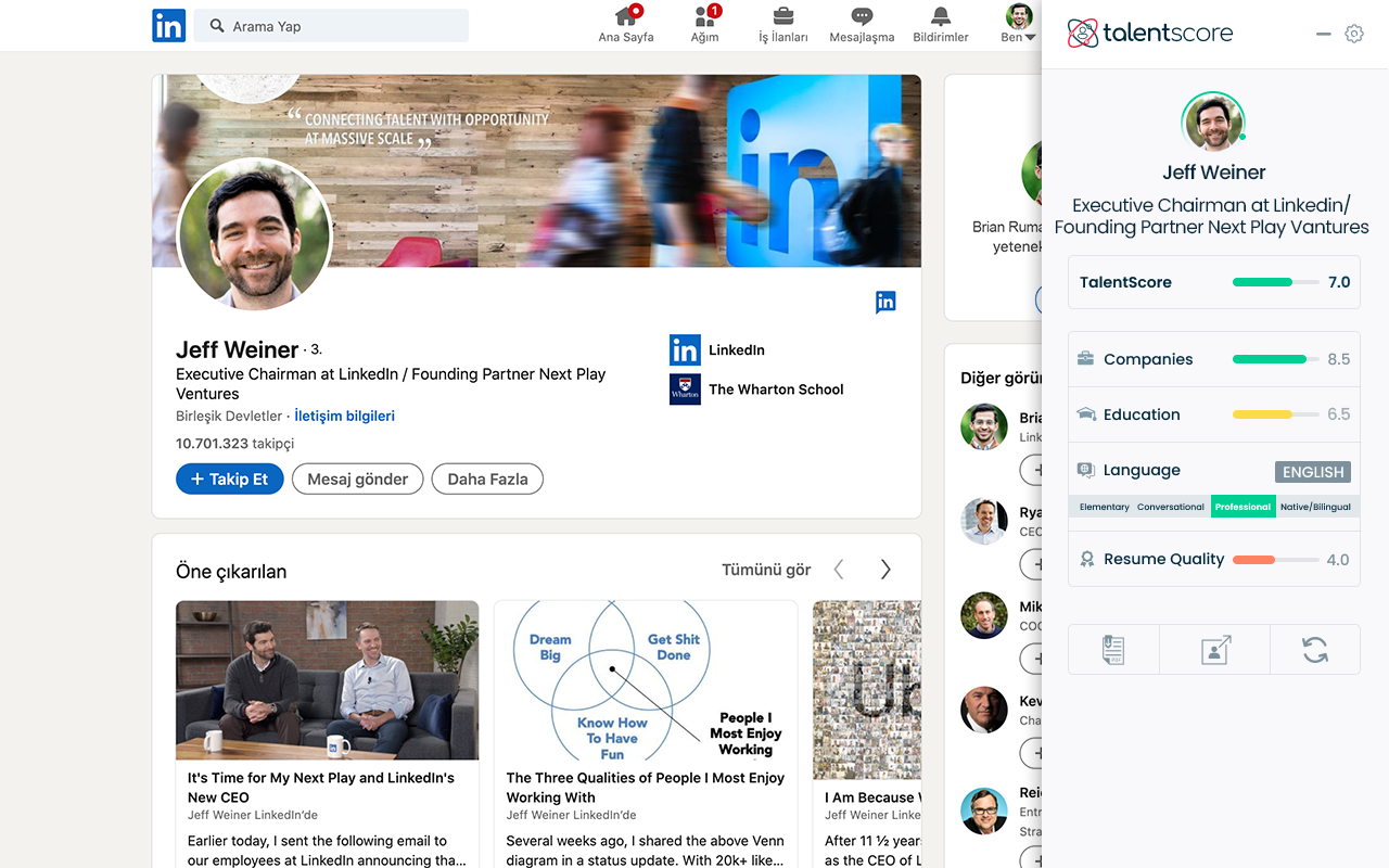 TalentScore chrome谷歌浏览器插件_扩展第1张截图