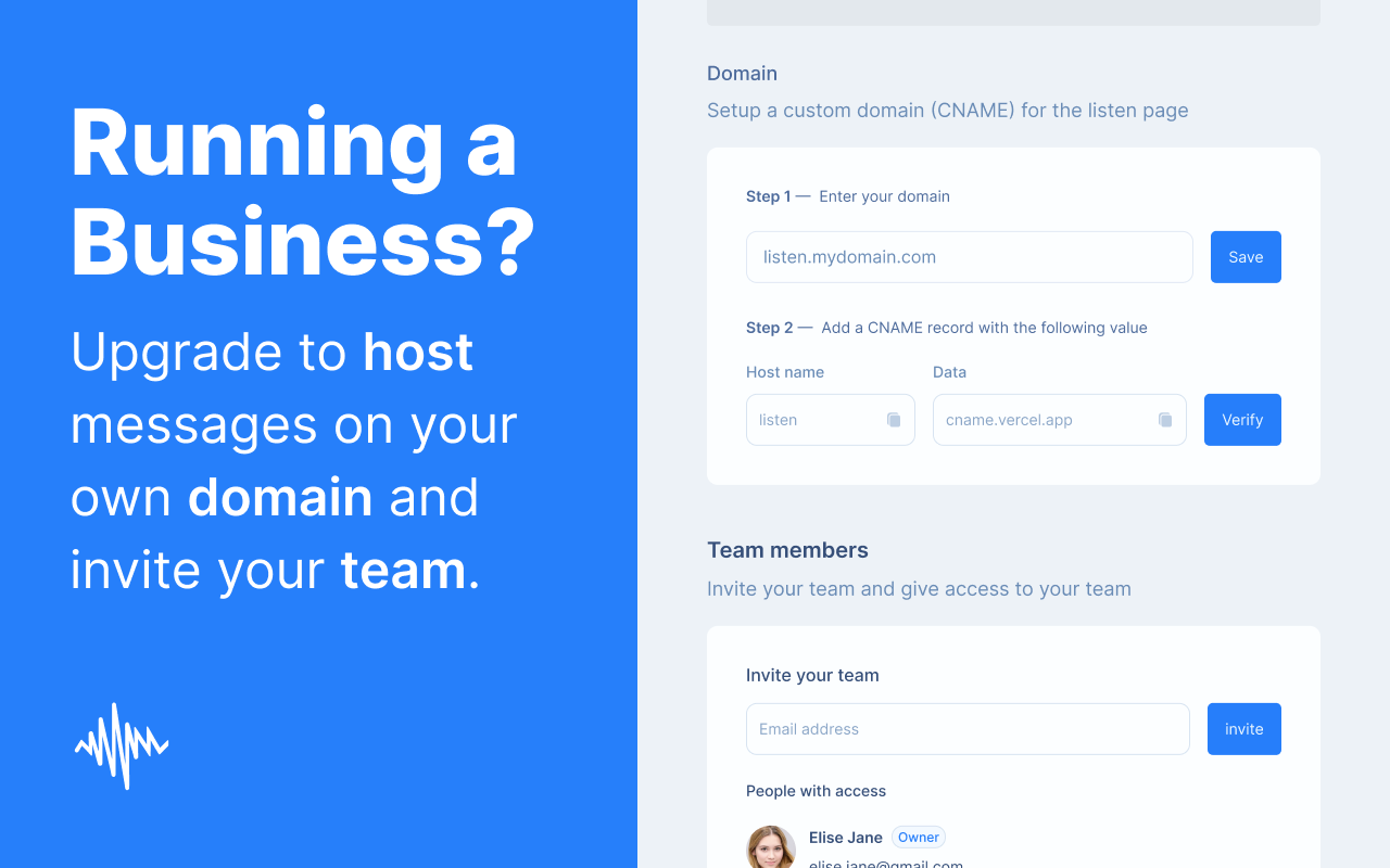 Vocal: Send voice notes in Gmail chrome谷歌浏览器插件_扩展第2张截图