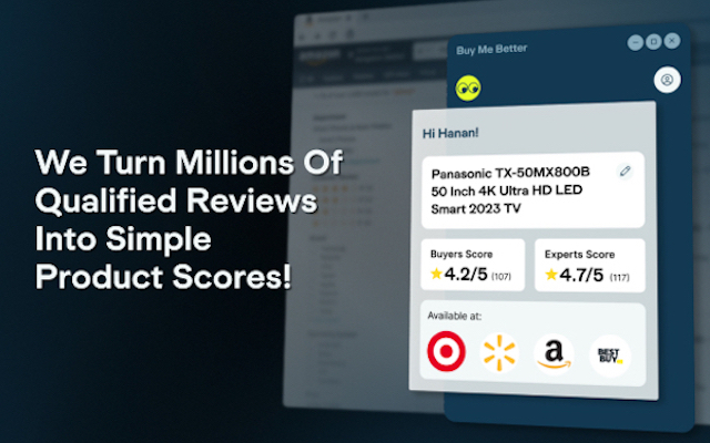 Buy Me Better chrome谷歌浏览器插件_扩展第1张截图