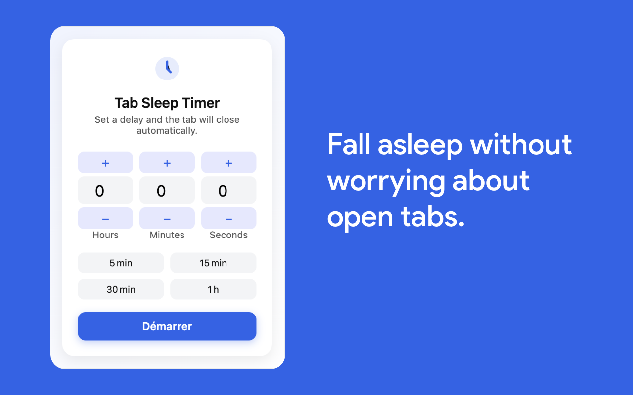 Tab Sleep Timer – Auto‑Close Tabs at Night chrome谷歌浏览器插件_扩展第1张截图