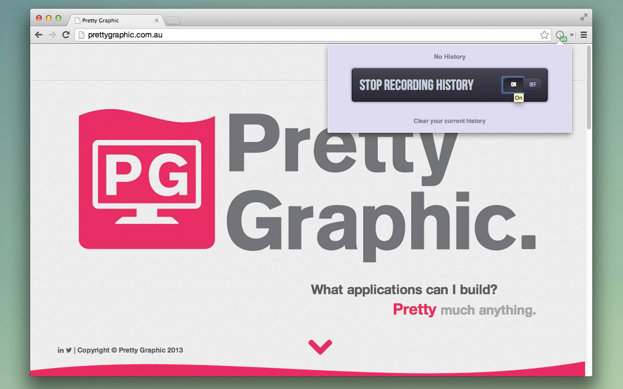 No History Manifest V3 chrome谷歌浏览器插件_扩展第1张截图