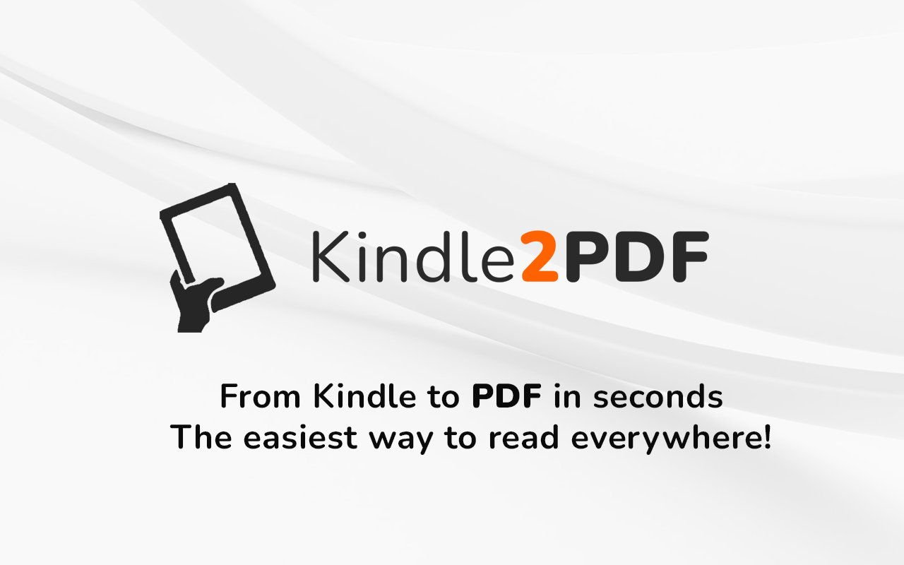 Kindle2PDF chrome谷歌浏览器插件_扩展第2张截图