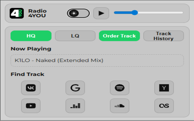 Radio 4YOU chrome谷歌浏览器插件_扩展第1张截图