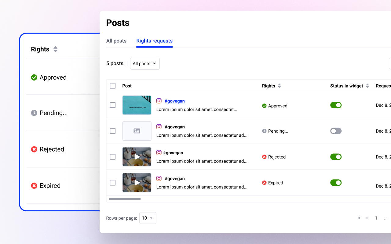 EmbedSocial - Get Rights to UGC Media chrome谷歌浏览器插件_扩展第2张截图
