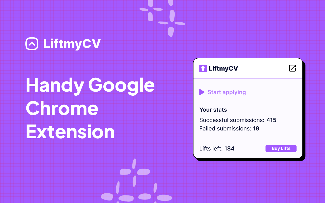 LiftmyCV: AI Job Search Automation chrome谷歌浏览器插件_扩展第5张截图