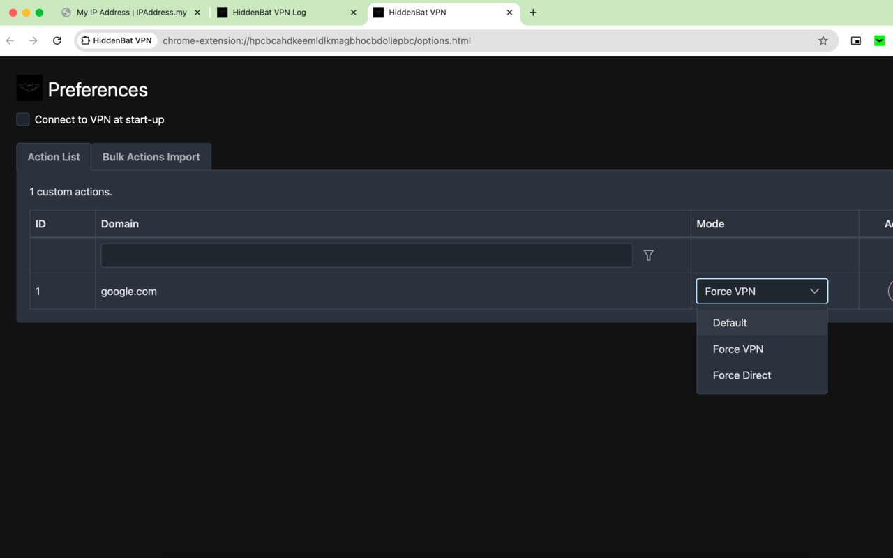 HiddenBat chrome谷歌浏览器插件_扩展第2张截图