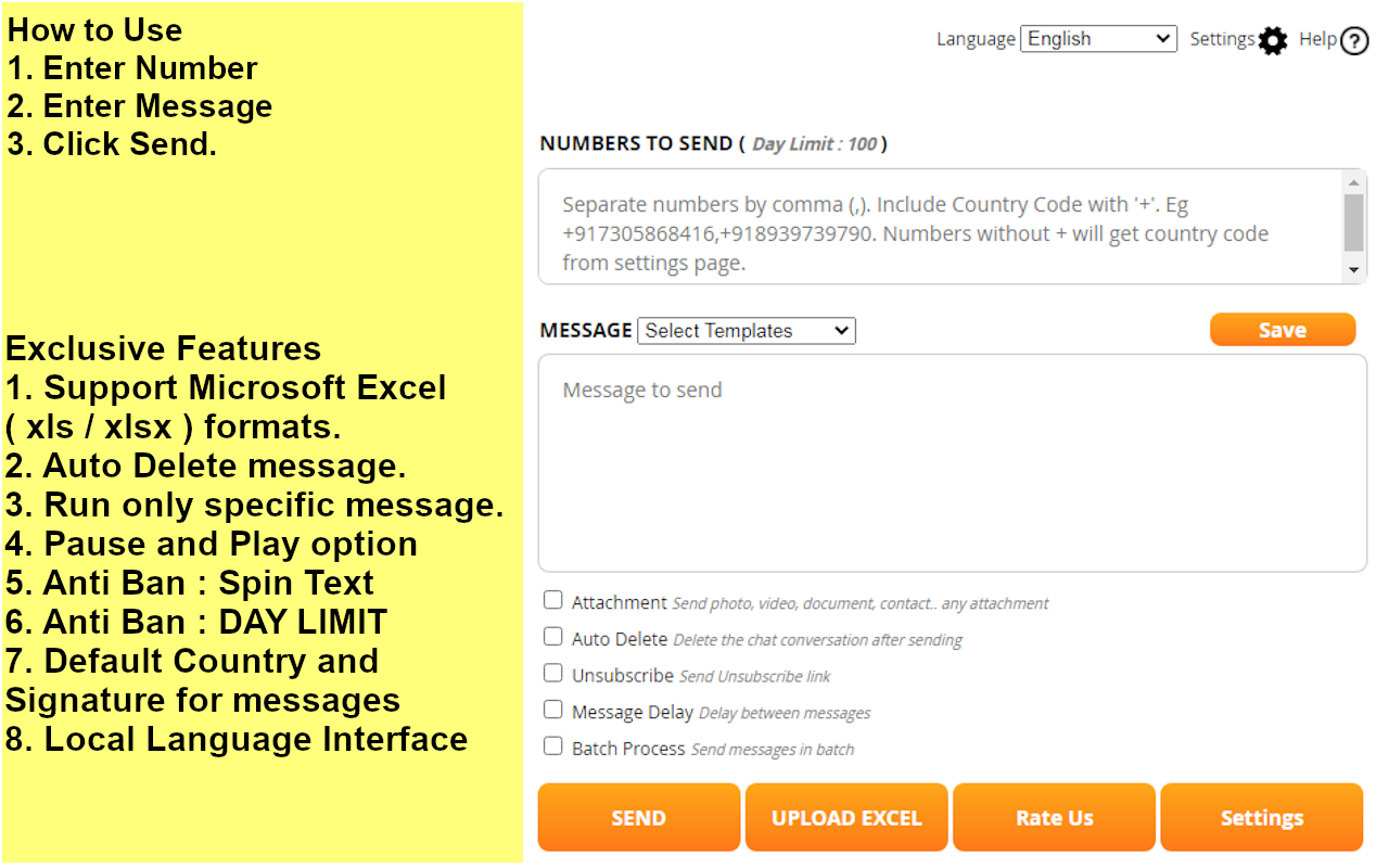 WAExpresso - WATexter Best Sender chrome谷歌浏览器插件_扩展第4张截图