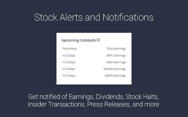 StockNinja Dashboard - Stock Quotes, News chrome谷歌浏览器插件_扩展第5张截图