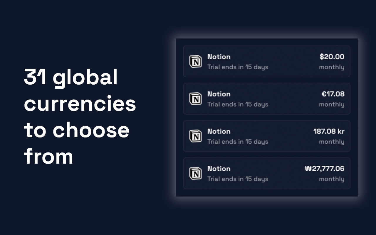 Substash: Free Subscription Tracker chrome谷歌浏览器插件_扩展第2张截图