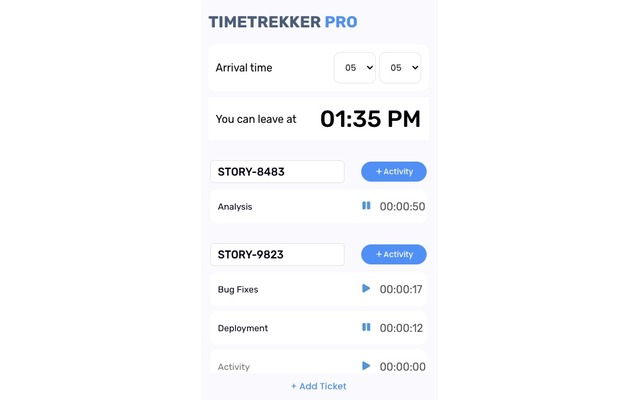 TimeTrekker Pro chrome谷歌浏览器插件_扩展第3张截图