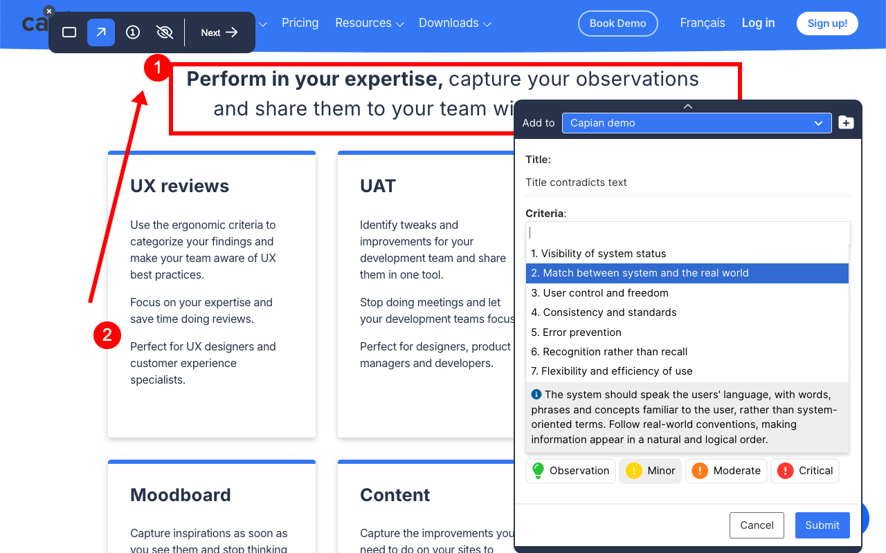Capian chrome谷歌浏览器插件_扩展第2张截图
