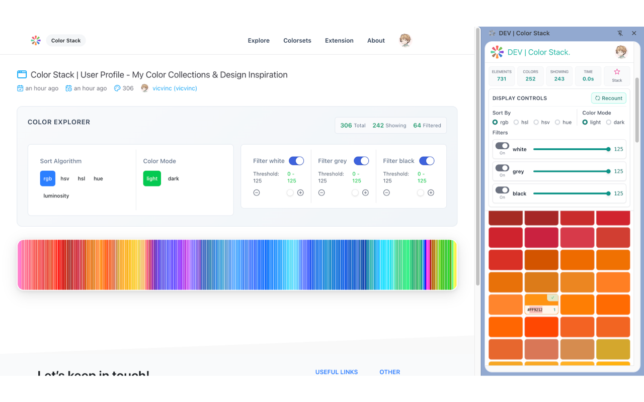 Color Stack chrome谷歌浏览器插件_扩展第1张截图