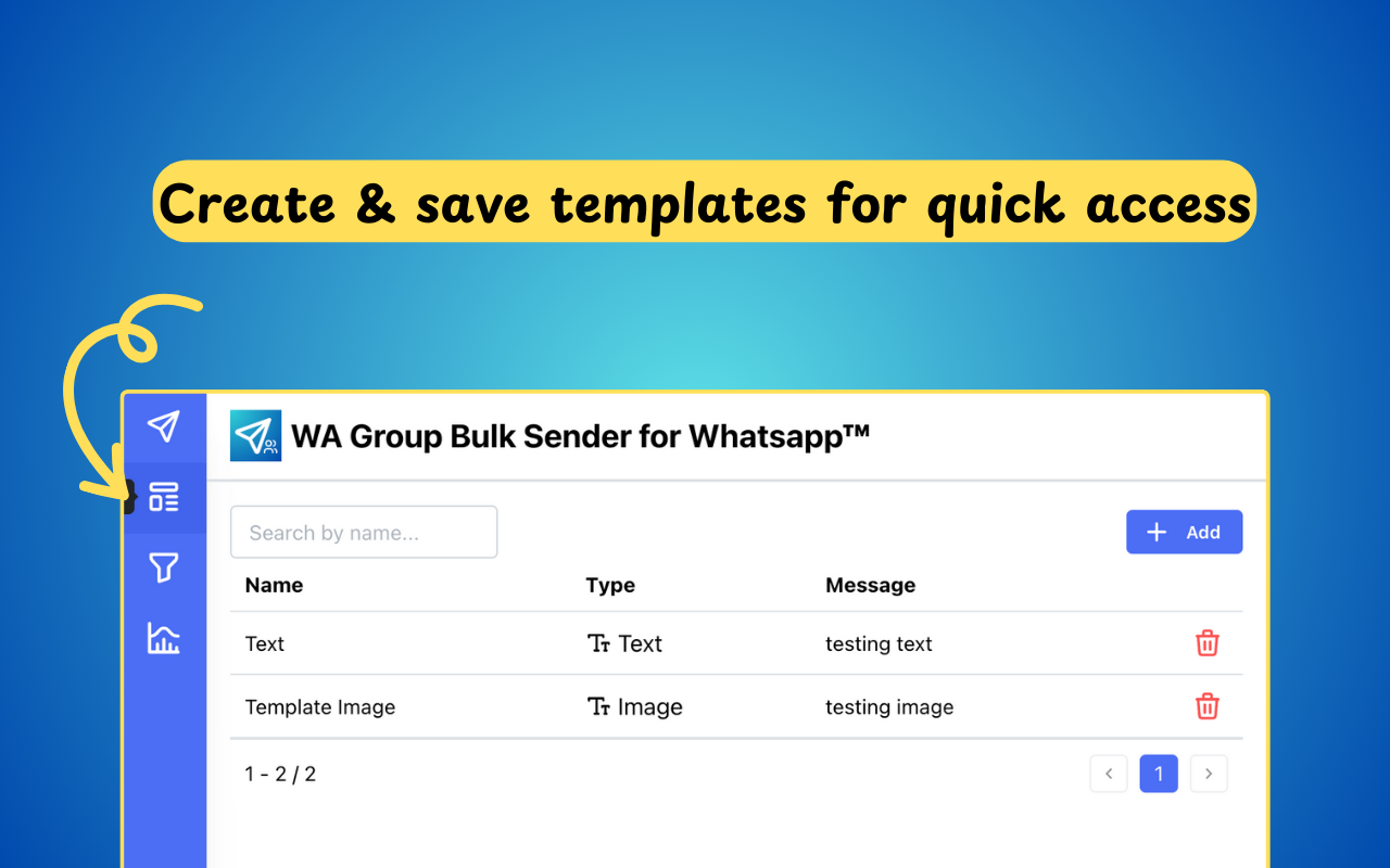 WA Group Bulk Sender for Whatsapp™ chrome谷歌浏览器插件_扩展第1张截图