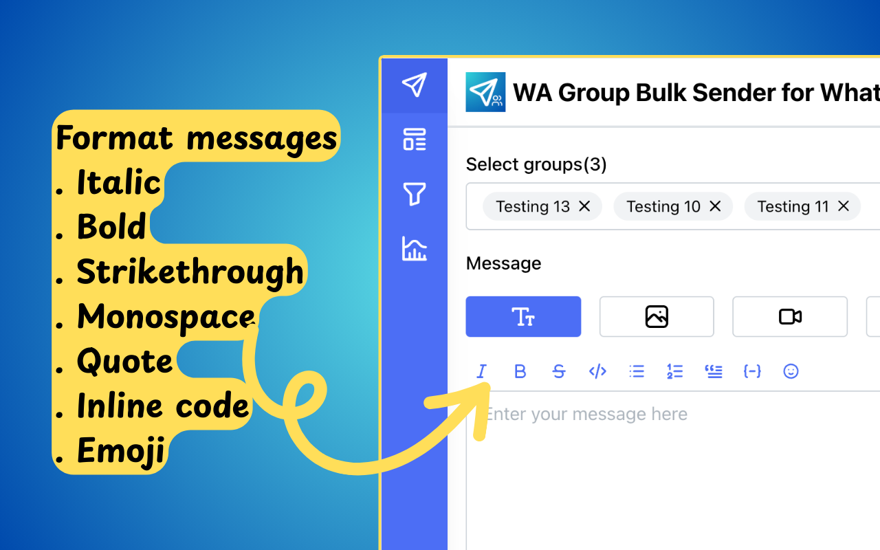WA Group Bulk Sender for Whatsapp™ chrome谷歌浏览器插件_扩展第6张截图