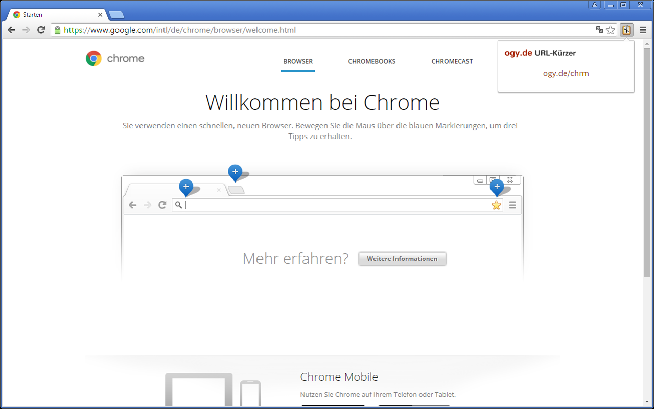 URL Kürzer chrome谷歌浏览器插件_扩展第4张截图