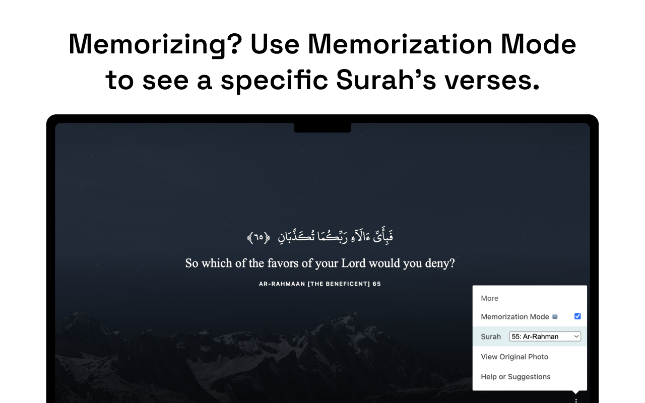 Nur | Qur'an in new tab chrome谷歌浏览器插件_扩展第2张截图
