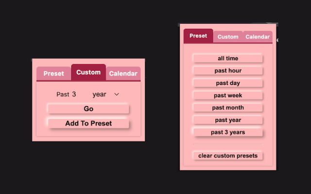 Google date range search chrome谷歌浏览器插件_扩展第2张截图