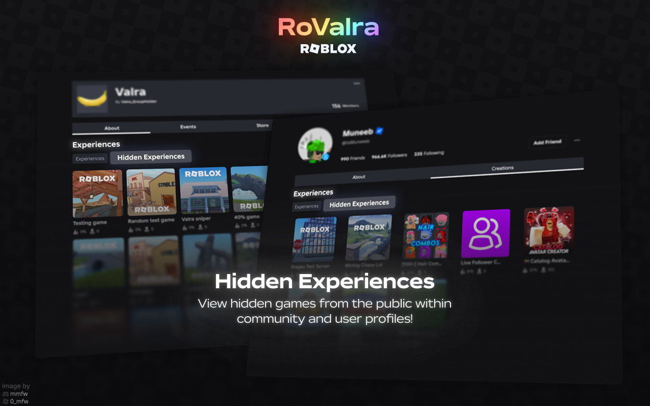 RoValra - Roblox Improved chrome谷歌浏览器插件_扩展第3张截图