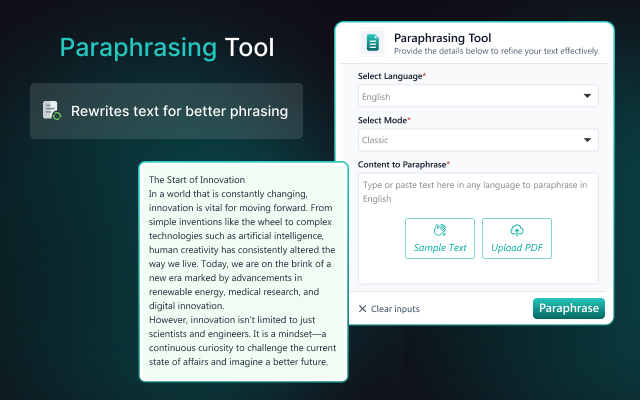 MyEssayWriter: AI Writing Assistant, Paraphraser, and Content Detector chrome谷歌浏览器插件_扩展第1张截图
