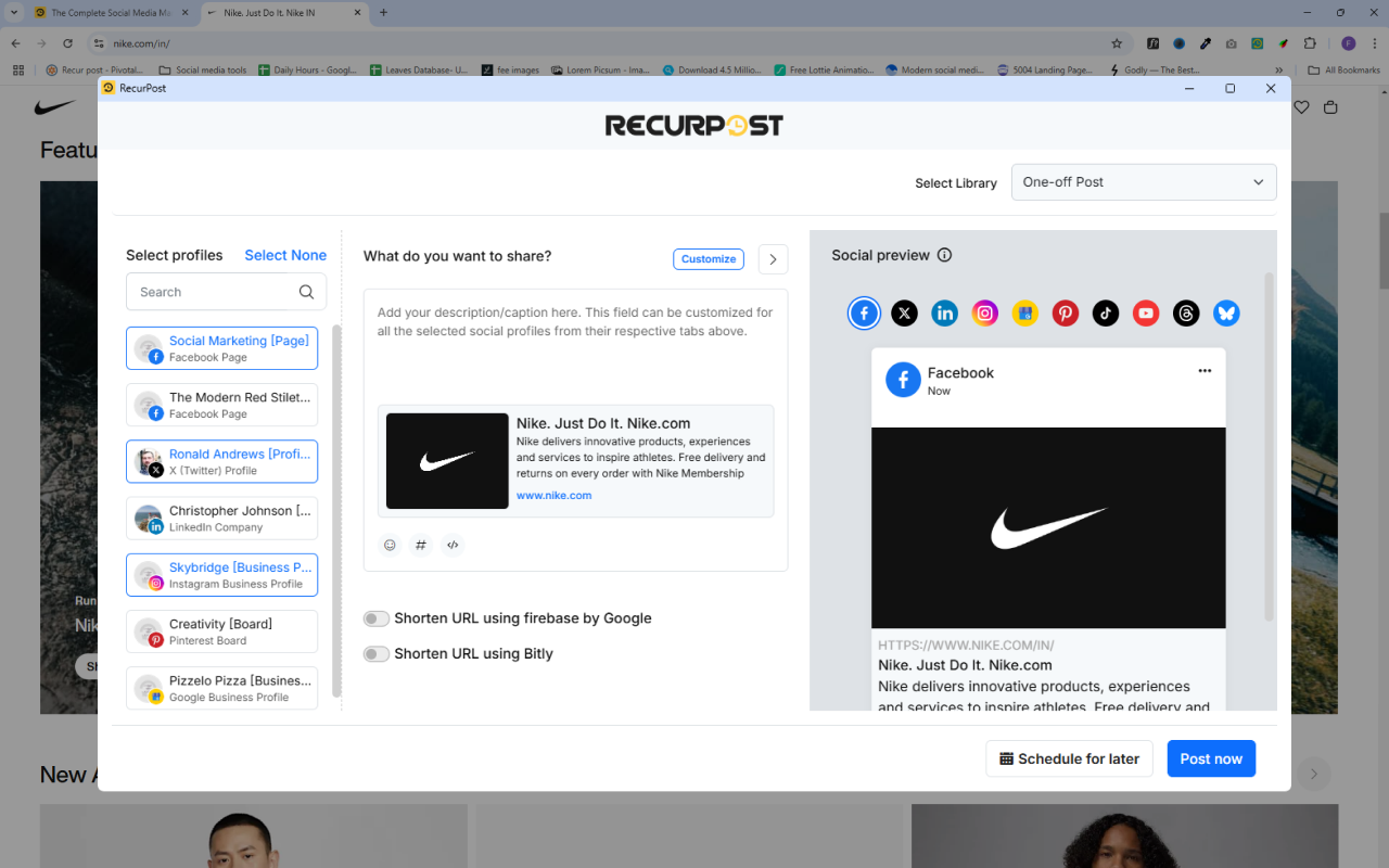 RecurPost - Social Media Management Tool chrome谷歌浏览器插件_扩展第1张截图