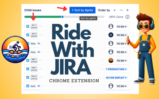 Ride With Jira chrome谷歌浏览器插件_扩展第1张截图