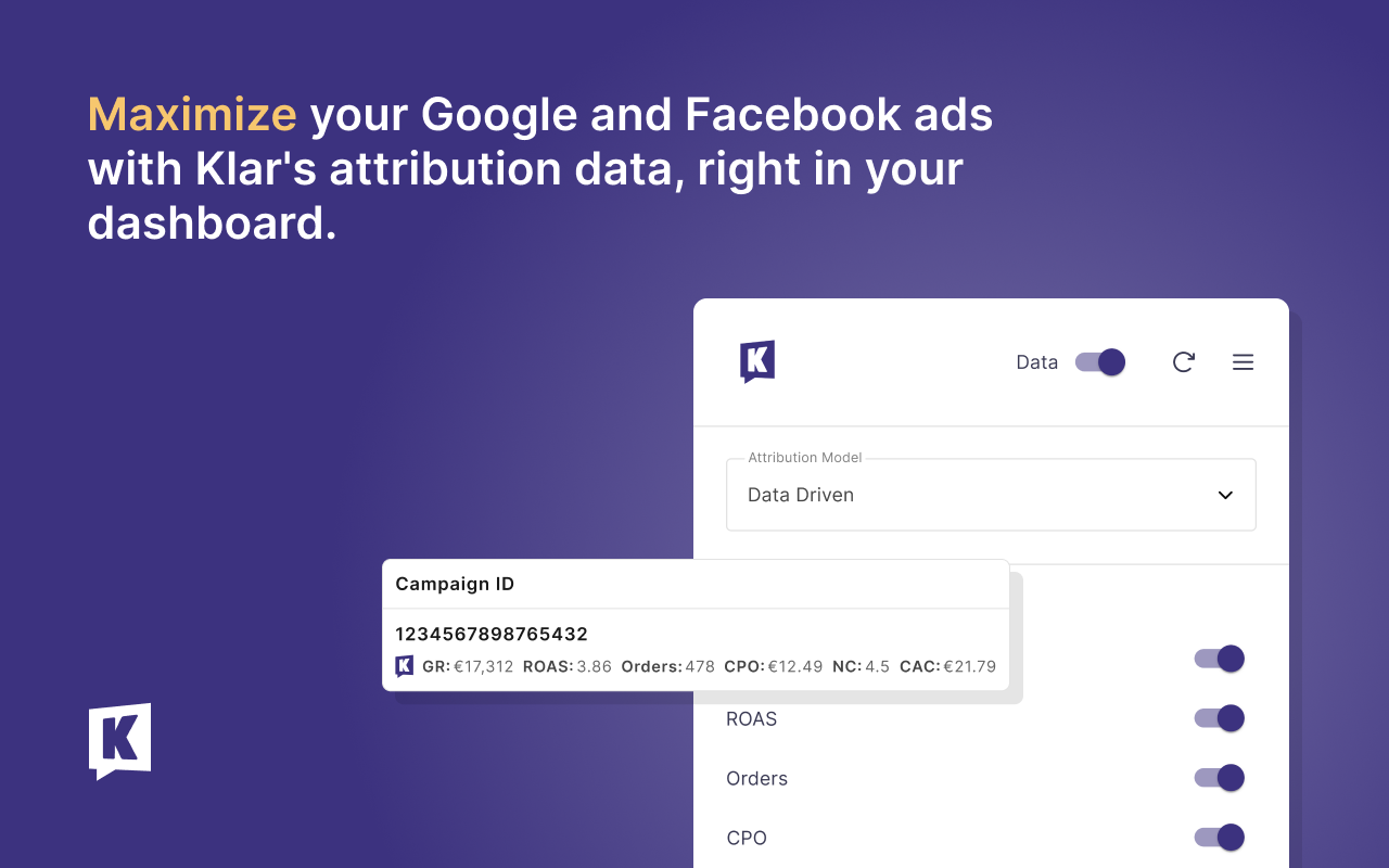 Klar Attribution chrome谷歌浏览器插件_扩展第2张截图