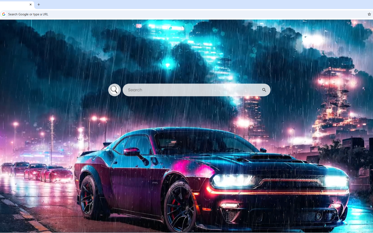 Dodge Challenger SRT Hellcat Live Wallpaper chrome谷歌浏览器插件_扩展第2张截图
