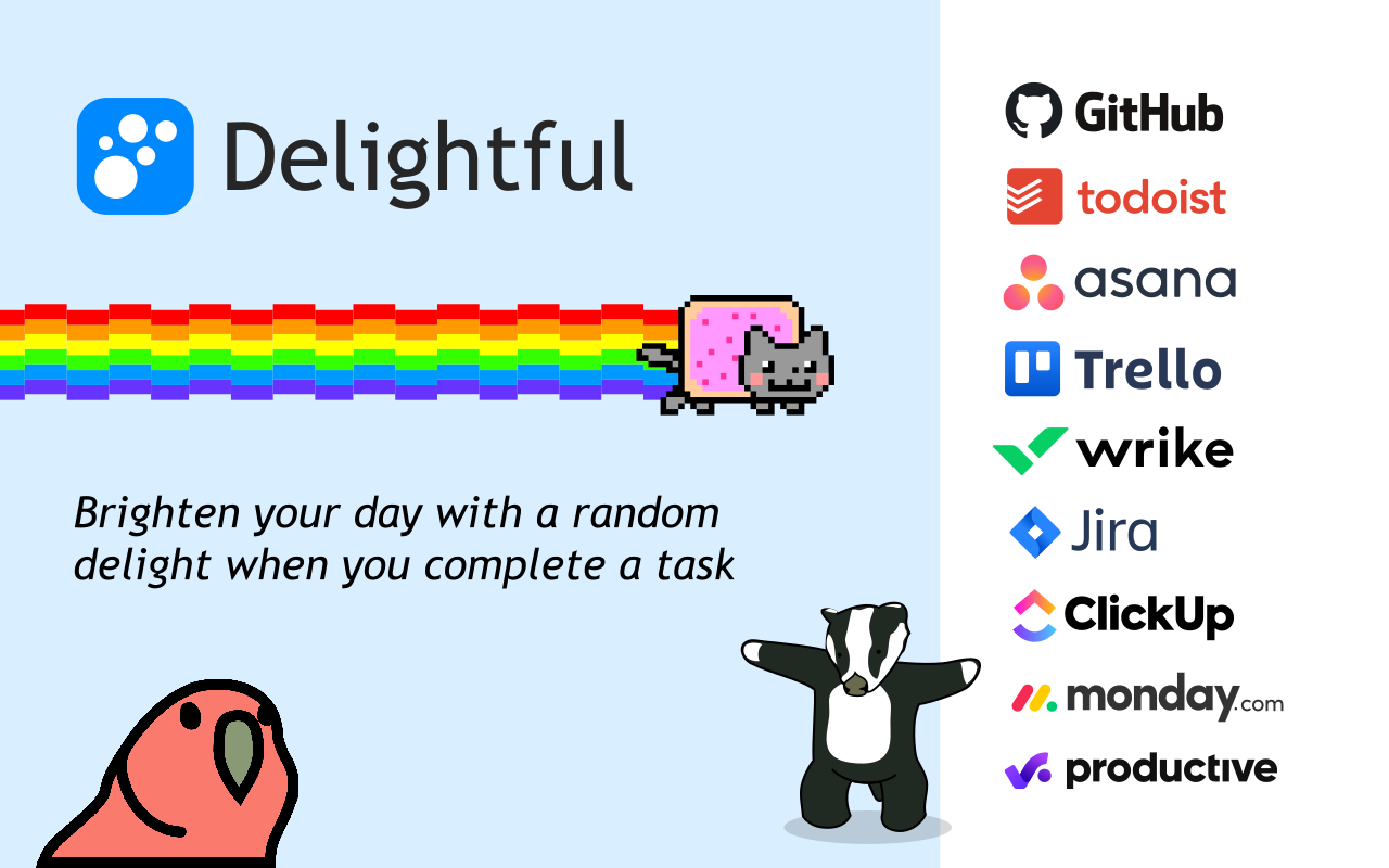 Delightful chrome谷歌浏览器插件_扩展第1张截图