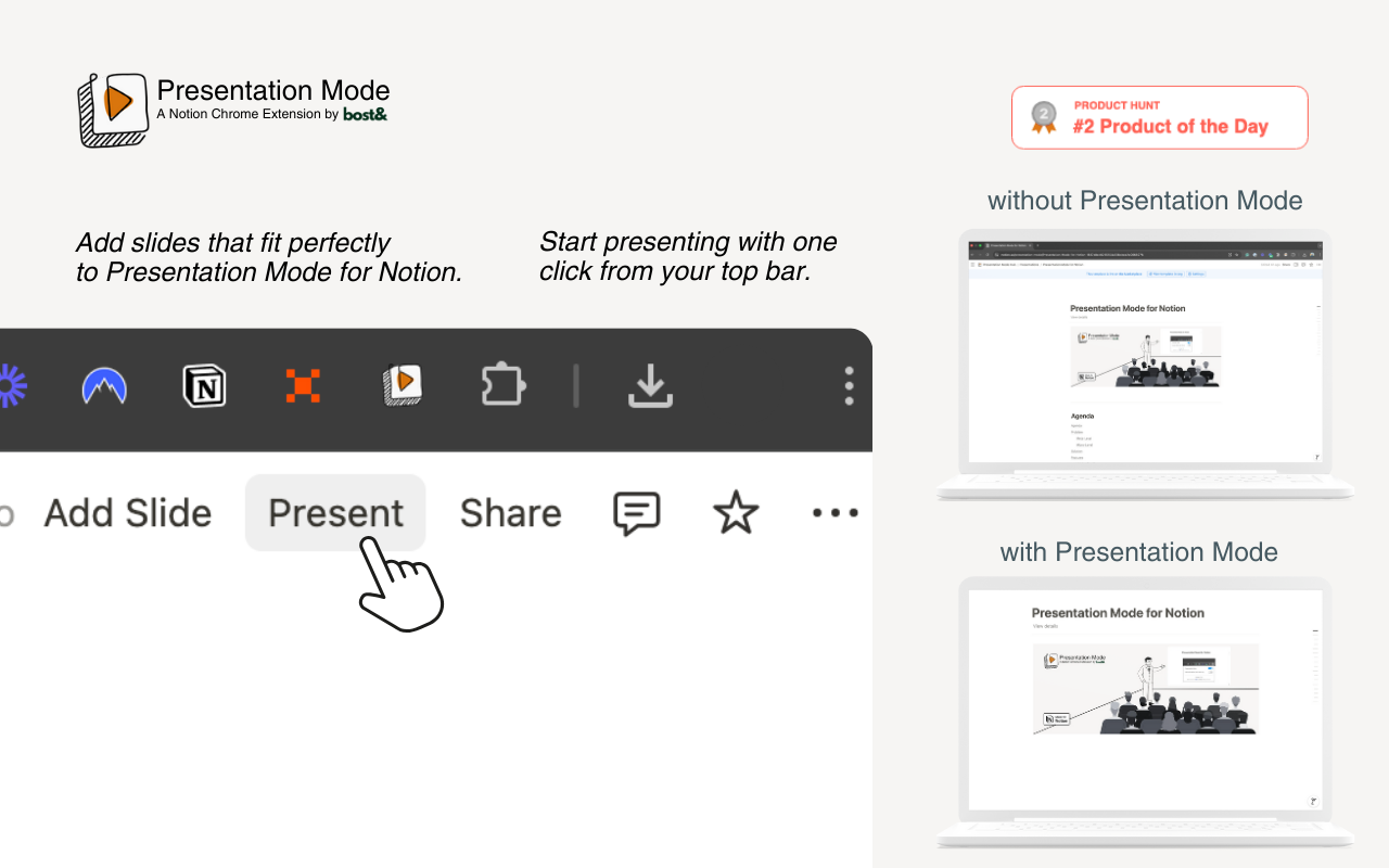 Presentation Mode for Notion chrome谷歌浏览器插件_扩展第1张截图