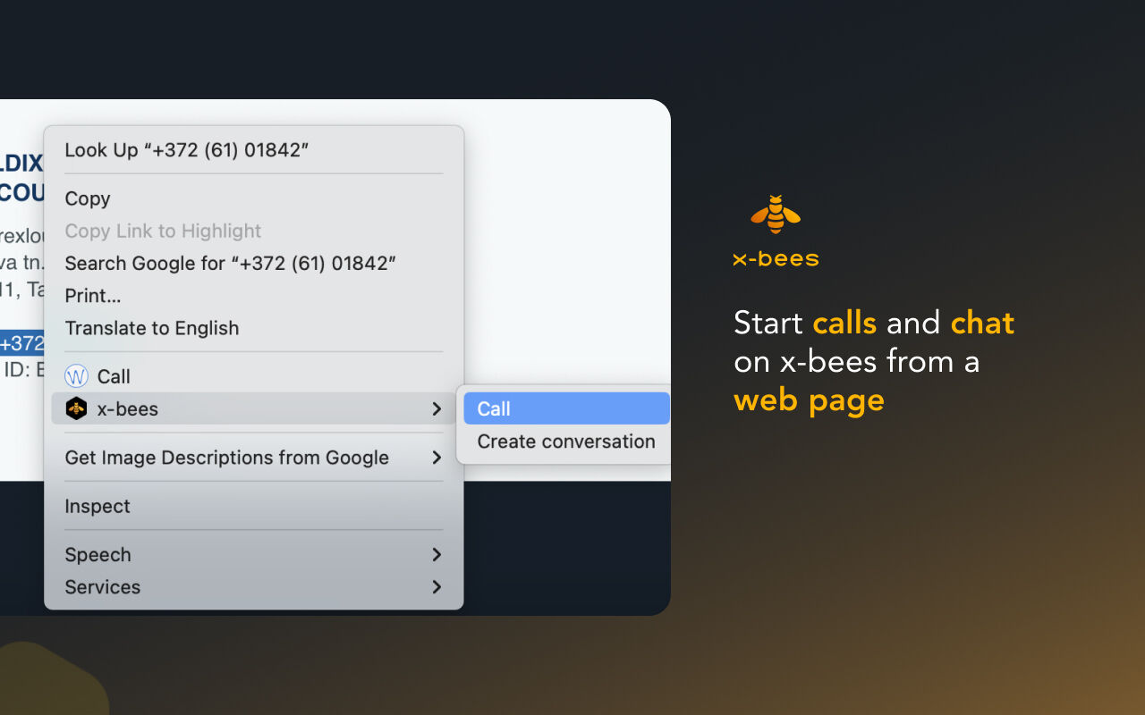 x-bees chrome谷歌浏览器插件_扩展第2张截图