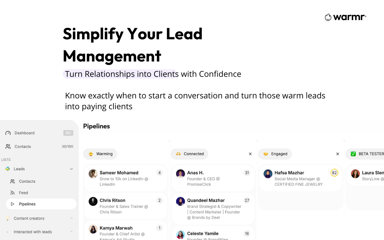 Warmr chrome谷歌浏览器插件_扩展第3张截图