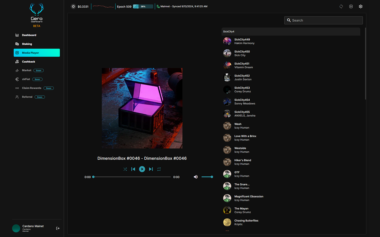 Gero Dashboard (Beta) chrome谷歌浏览器插件_扩展第1张截图