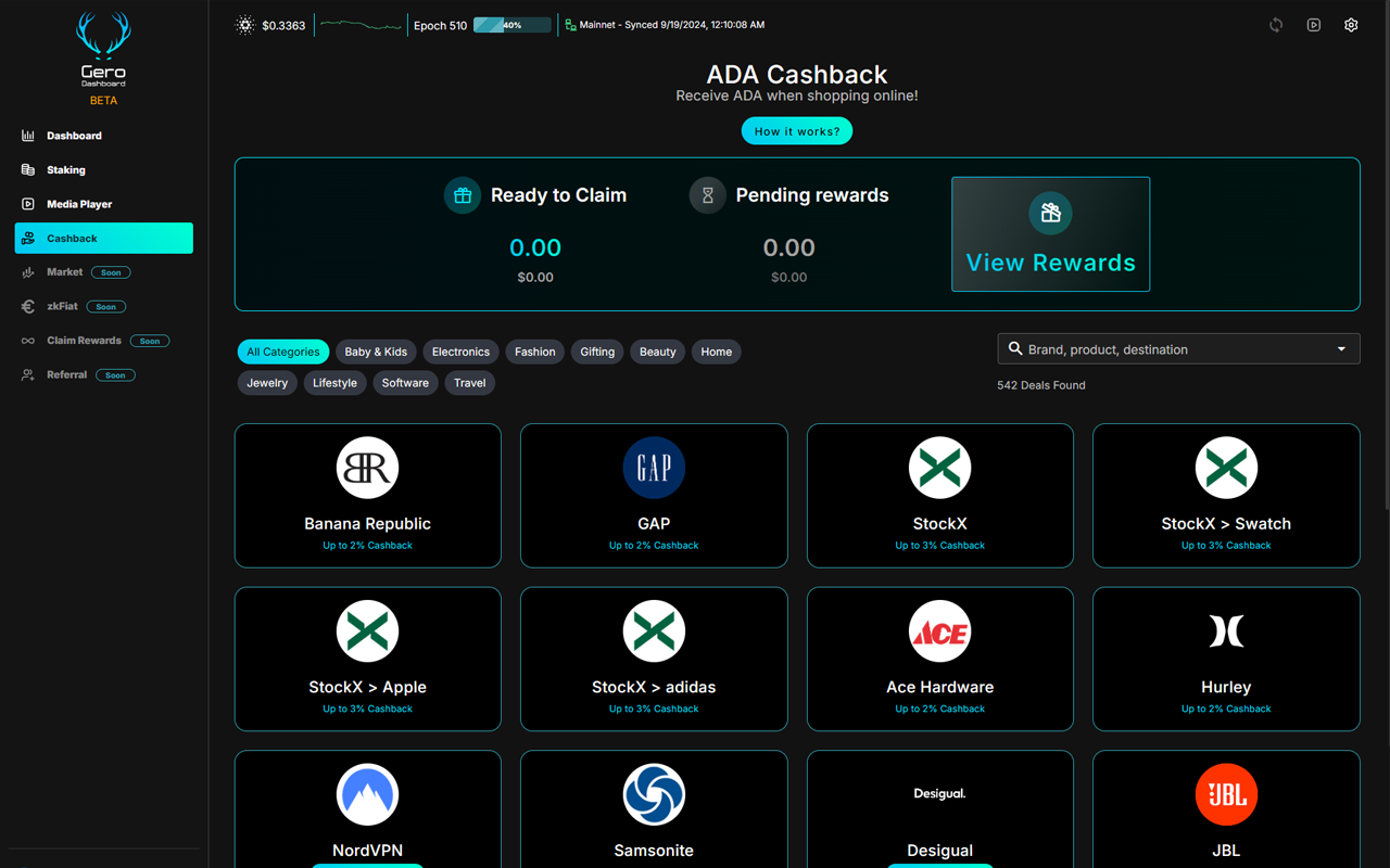 Gero Dashboard (Beta) chrome谷歌浏览器插件_扩展第2张截图