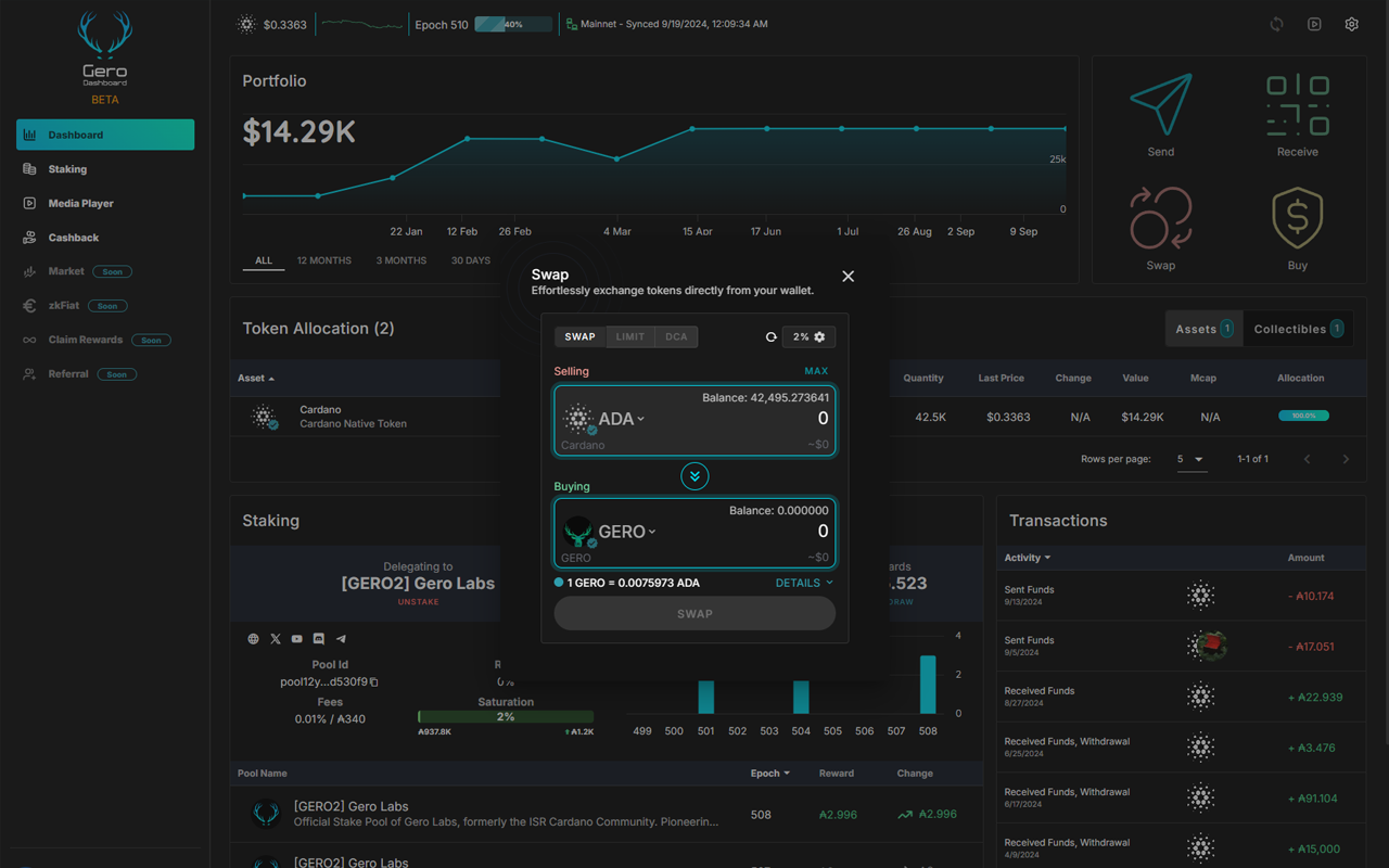 Gero Dashboard (Beta) chrome谷歌浏览器插件_扩展第4张截图