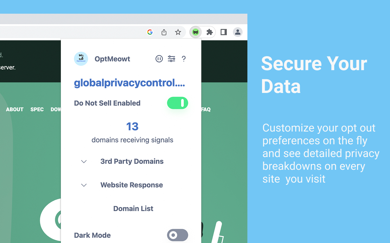 OptMeowt chrome谷歌浏览器插件_扩展第3张截图