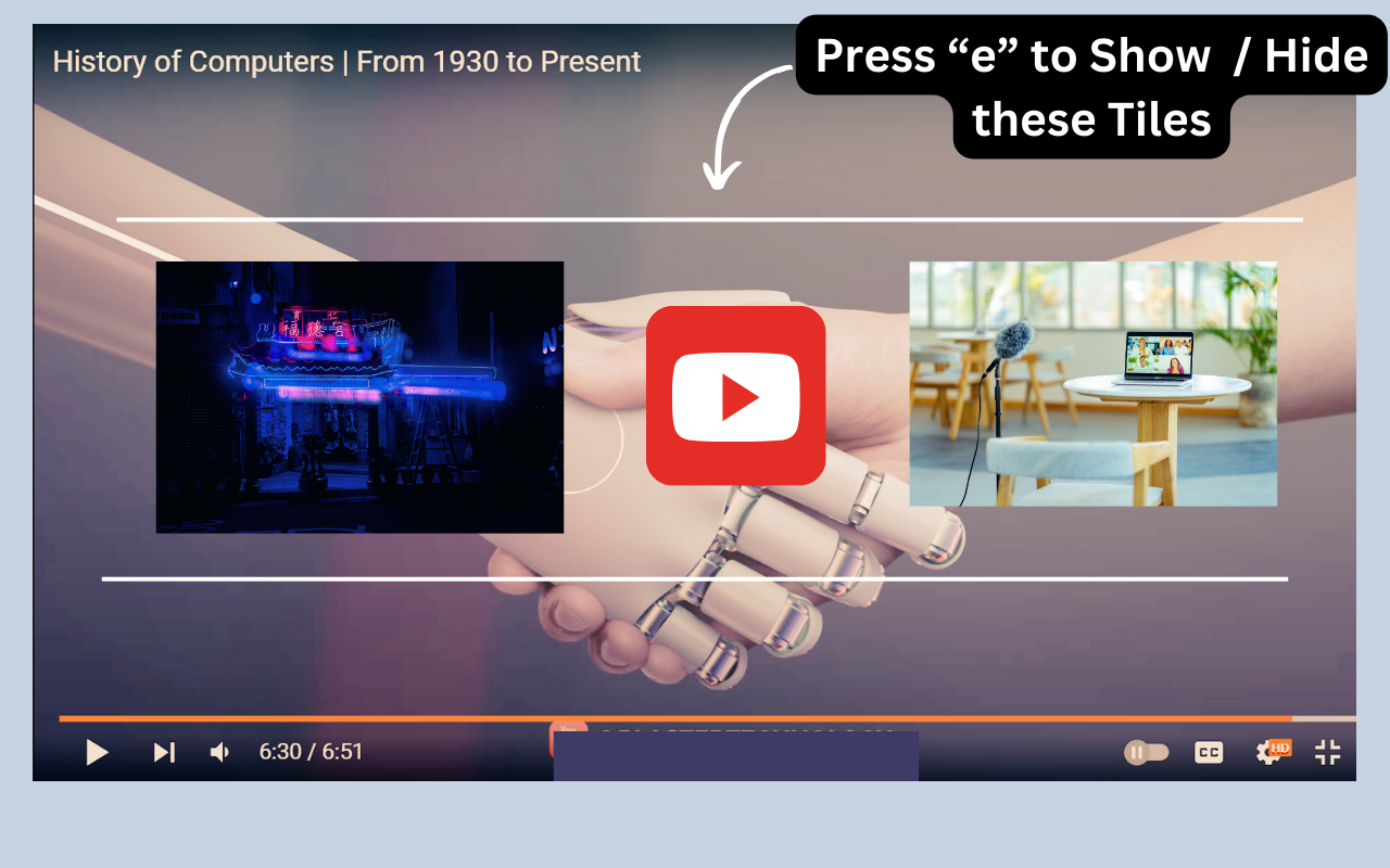 Bye (Better YouTube Experience) chrome谷歌浏览器插件_扩展第1张截图