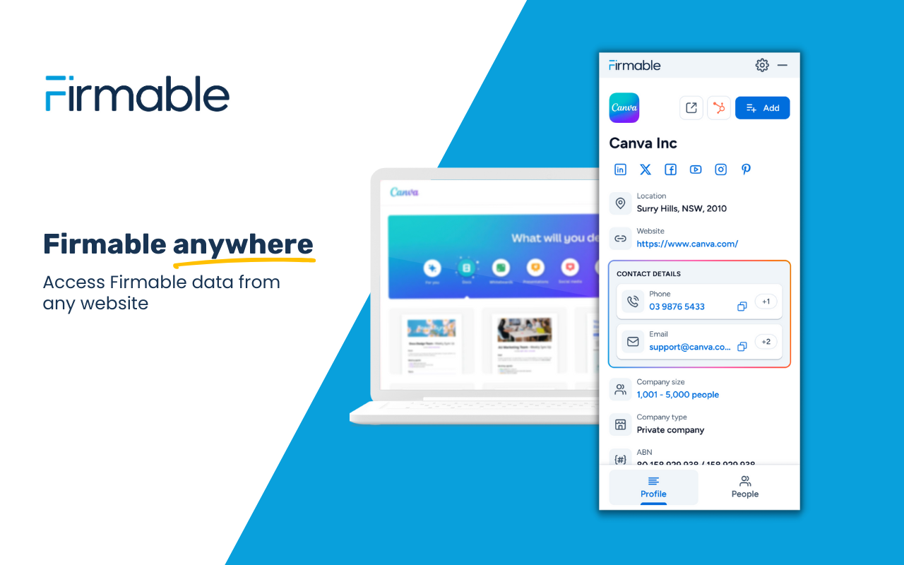 Firmable: Australia’s go-to B2B database chrome谷歌浏览器插件_扩展第1张截图