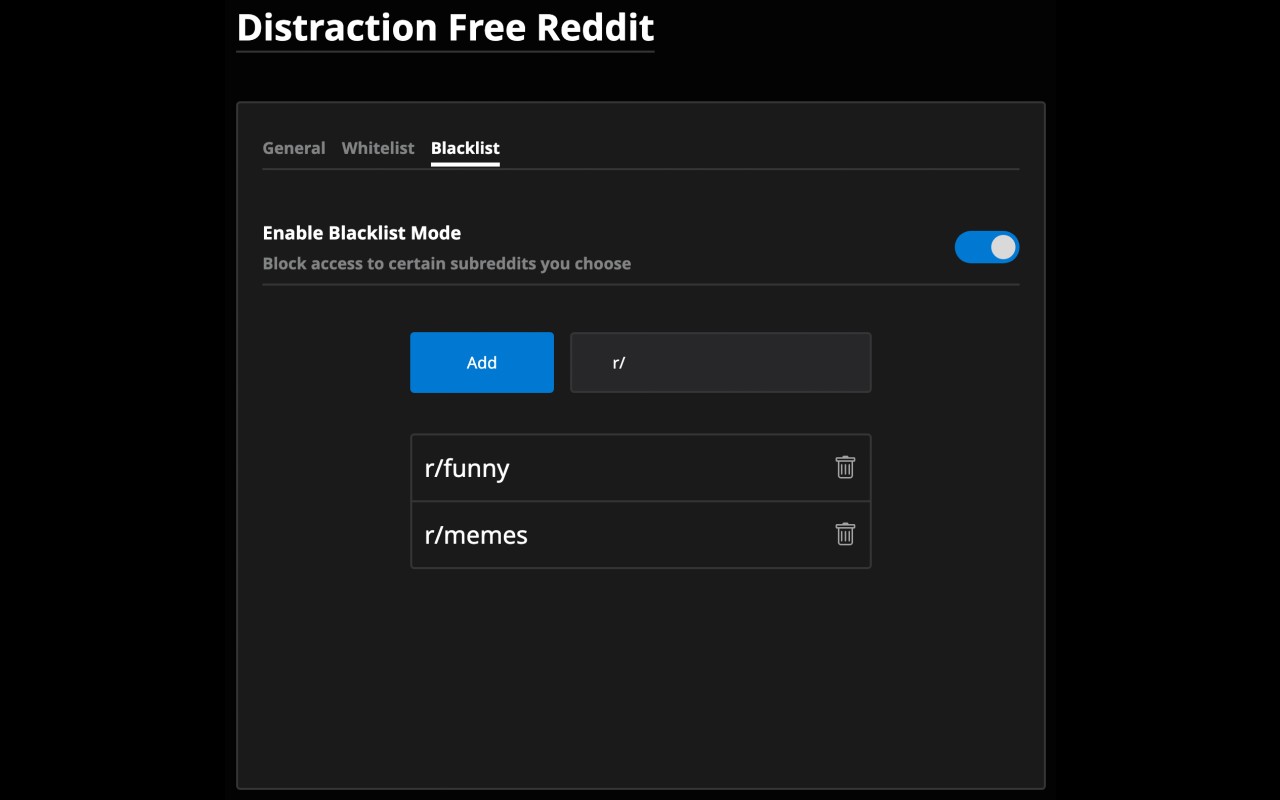 Distraction Free Reddit chrome谷歌浏览器插件_扩展第2张截图