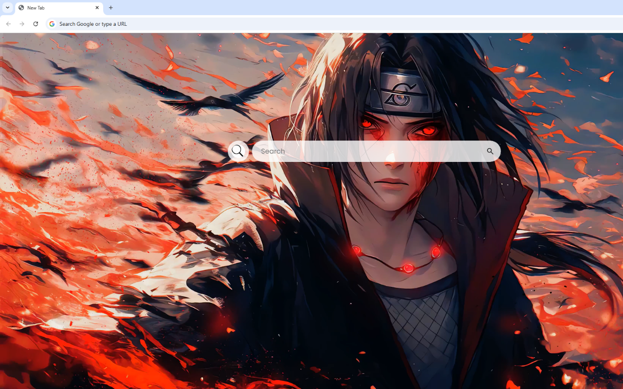 Itachi Uchiha: Mystery and Power in a Live Theme chrome谷歌浏览器插件_扩展第4张截图